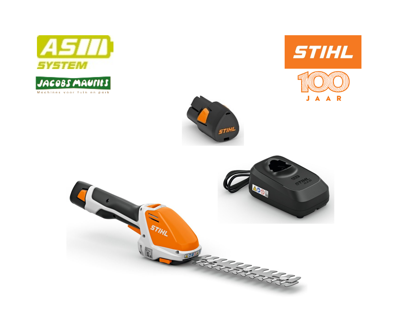 Stihl HSA 26 accu gras- en buxusschaar (set met AS 2 accu en lader)