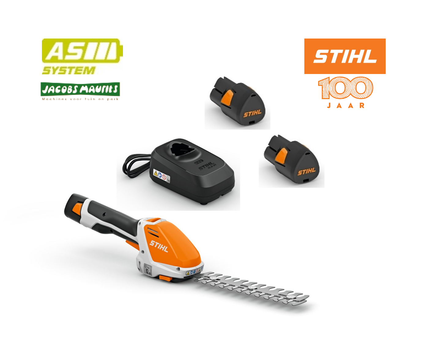 Stihl HSA 26 accu gras- en buxusschaar (met 2x AS 2 accu en lader)