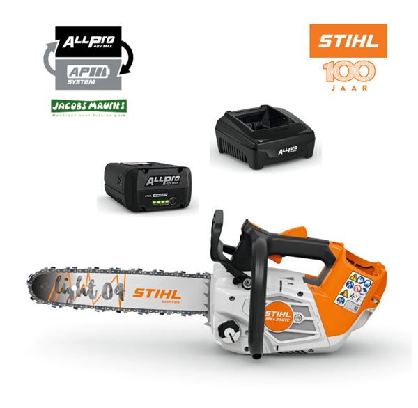 Stihl MSA 240 TC-O accu kettingzaag (set met AP 200 P accu en AL 301 lader)