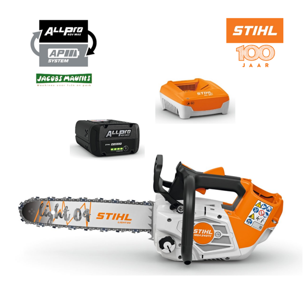 Stihl MSA 240 TC-O accu kettingzaag (set met AP 200 P accu en AL 501 lader)