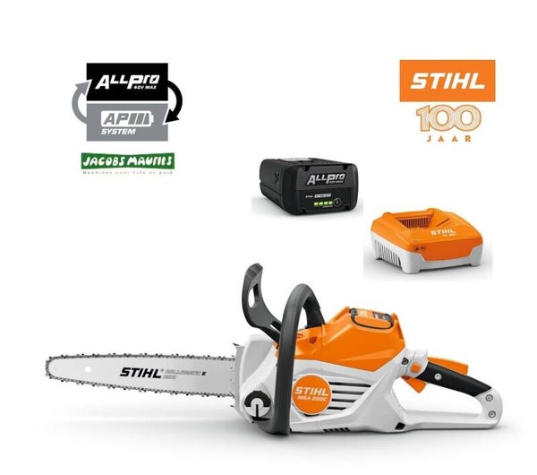 Stihl MSA 200 C-B accu kettingzaag (met AP 100 P accu en AL 501 lader)
