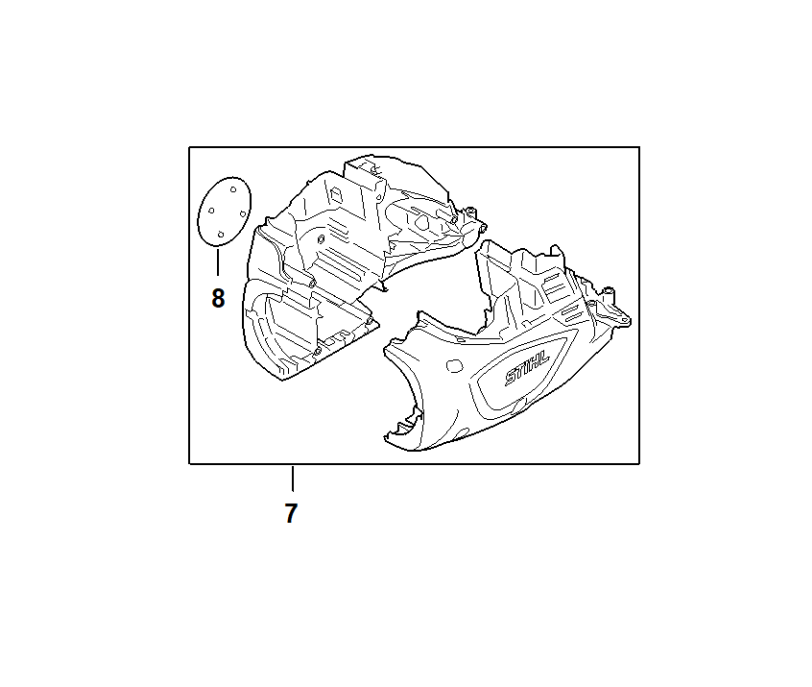 Stihl carter HA066000800