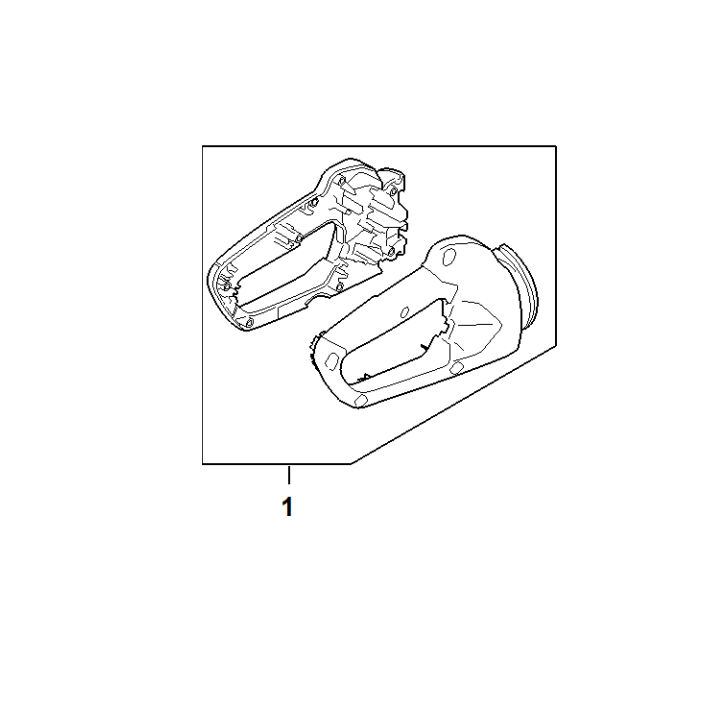Stihl handgreephuis HA077901001
