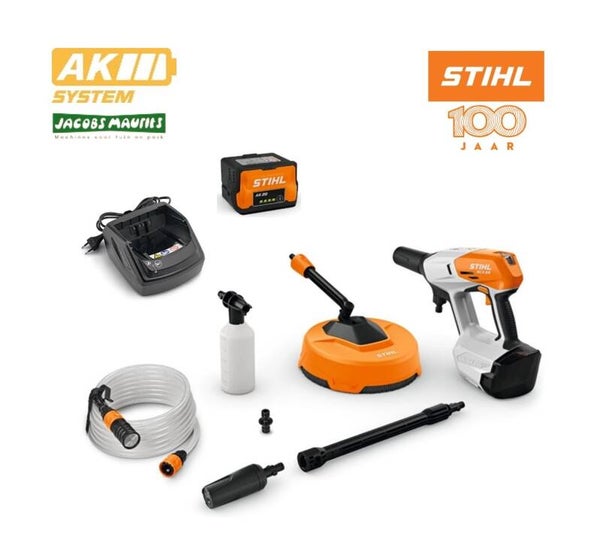 Stihl RCA 50 accu hogedrukreiniger (set AK 10 accu en AL 101 lader)