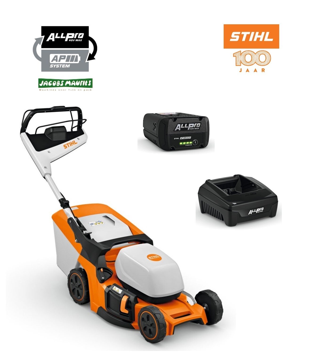 Stihl RMA 448 PV (46cm, met AP 200 P accu en AL 301 lader)