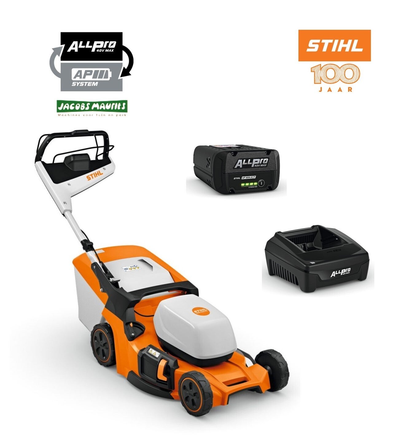 Stihl RMA 453 PV accu grasmaaier (51cm - met AP 200 P accu en AL 301 lader)