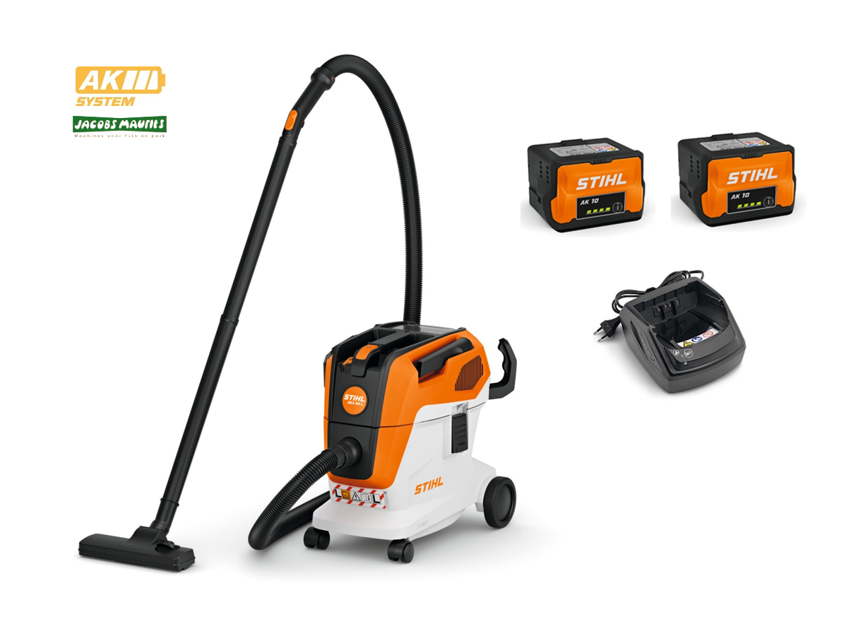 Stihl SEA 60 L accu alleszuiger (met 2x AK 10 accu en AL 101 oplader)