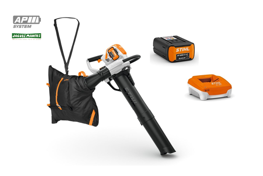 Stihl SHA 140 accu bladzuiger (met AP 500 S accu en AL 301 oplader)