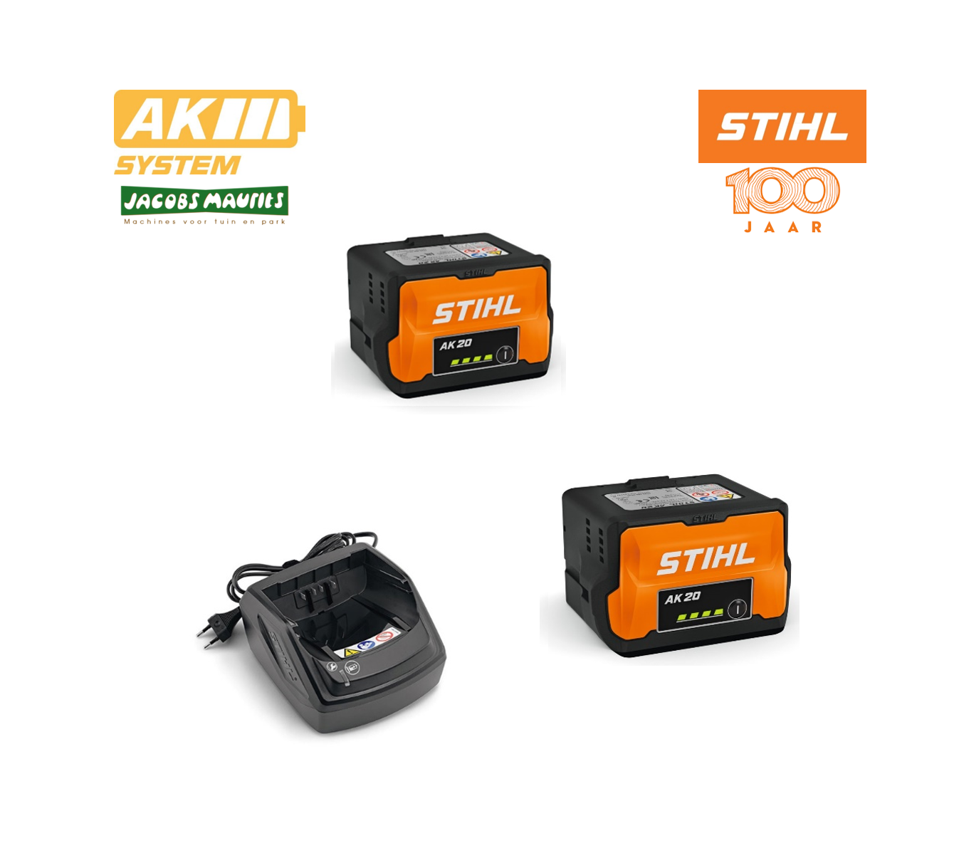 Stihl starter set AK 20 PLUS