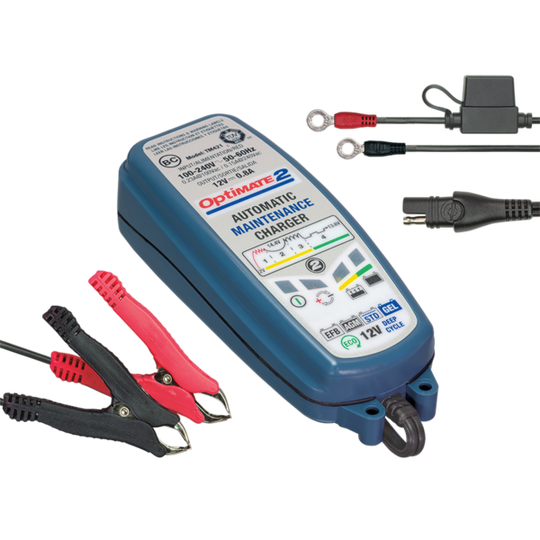 OptiMate 2 DUO druppellader (12V 0.8A)