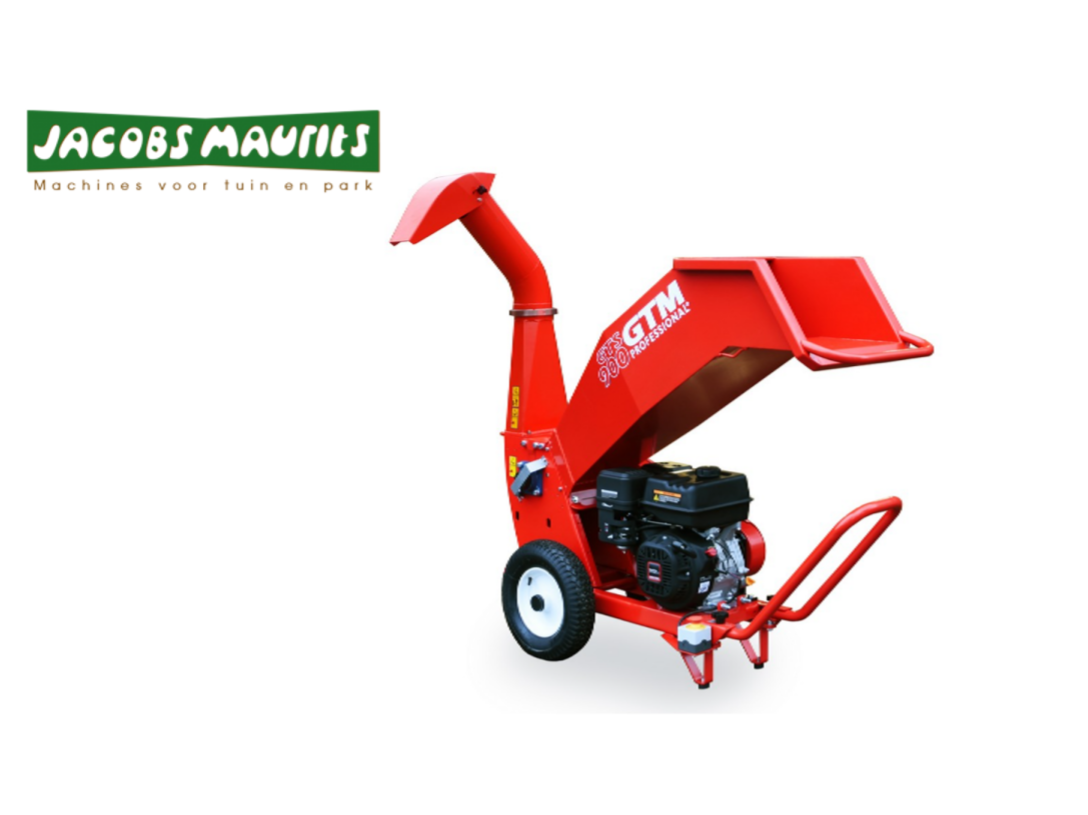 GTM Professional GTS 900 G benzine houthakselaar met draaibare uitworp