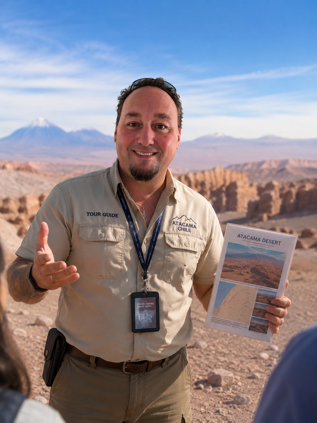 Tour Manager Chile in the Atacama Desert