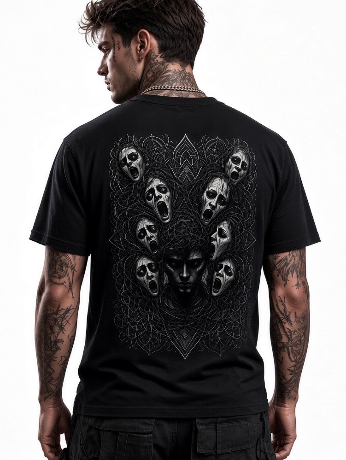 “Voices in my head” oversized unisex tee