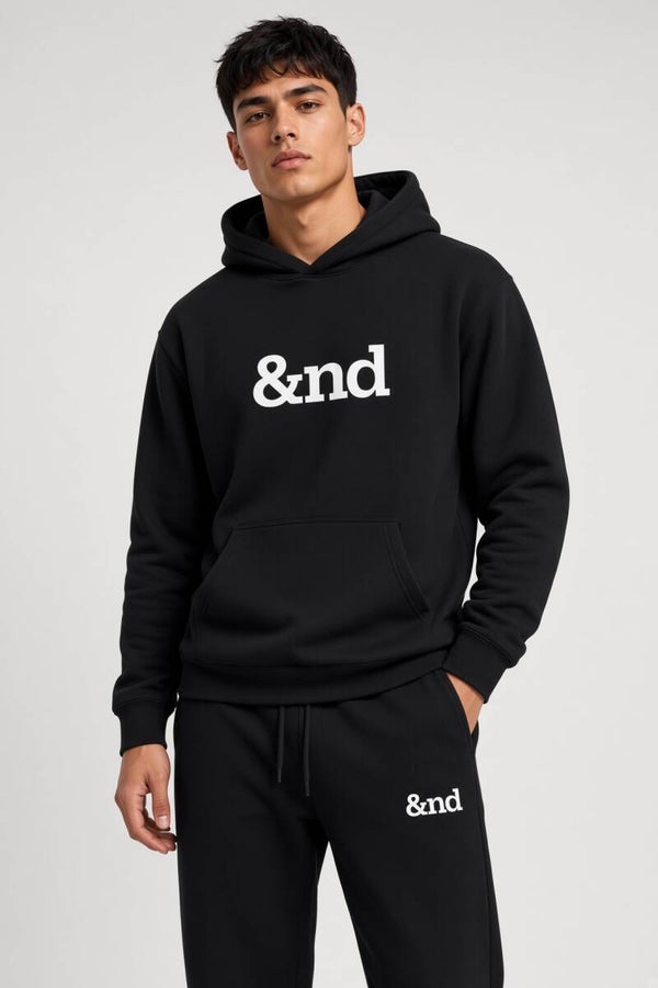 &nd Oversized Fleeced Hoodie WHITE