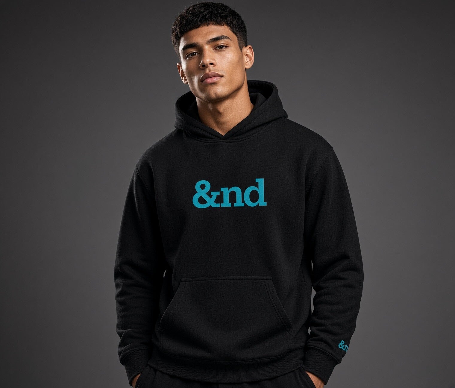 &nd Unisex Oversized Hoodie Teal