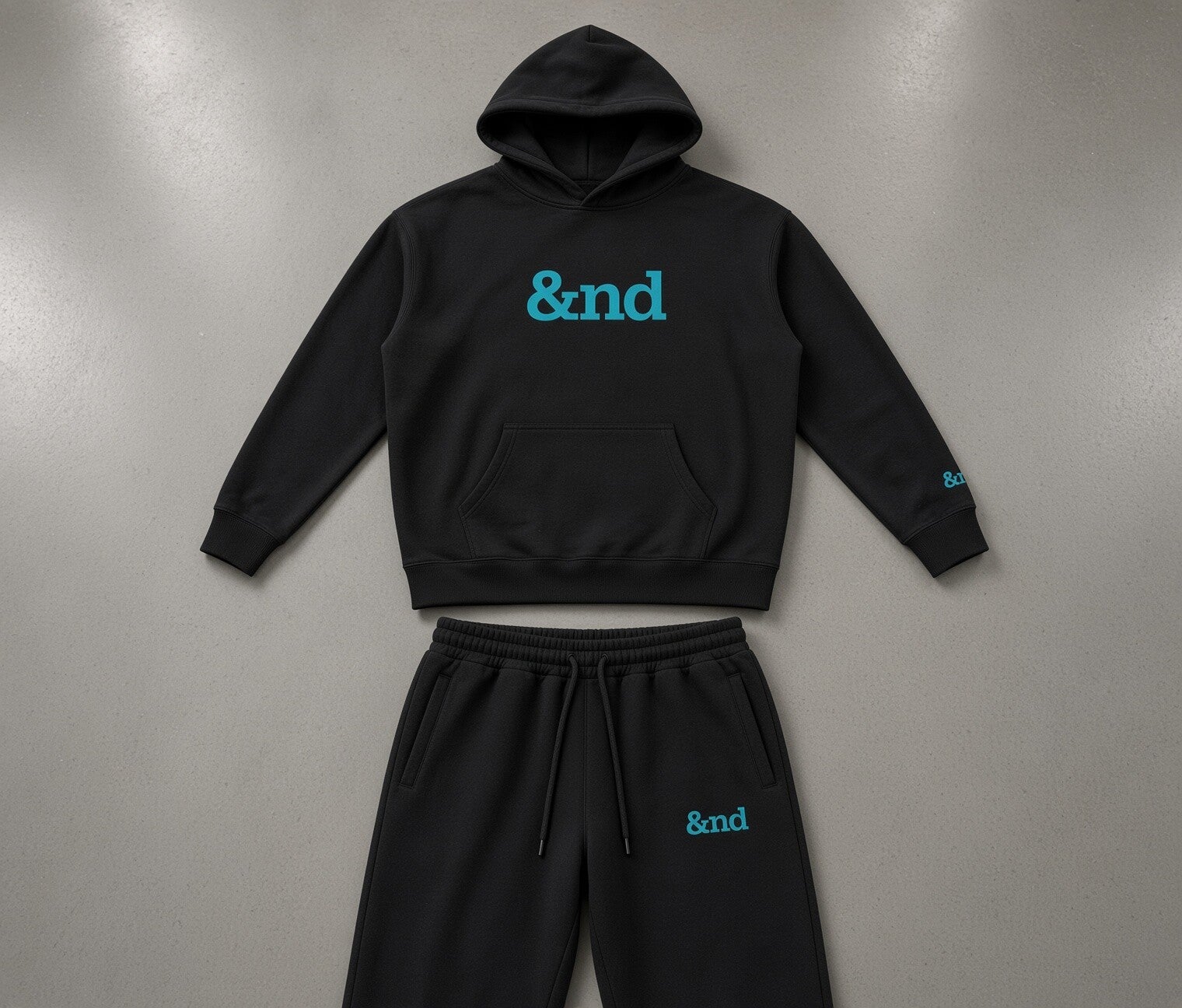 &nd Hoodie/Jogger Set Teal