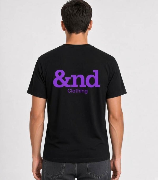 &nd Clothing Unisex Purple Tee
