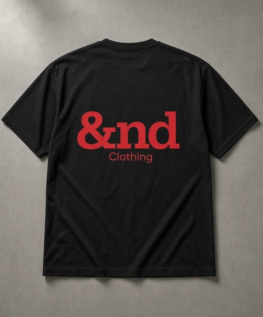 &nd Clothing Tee Red