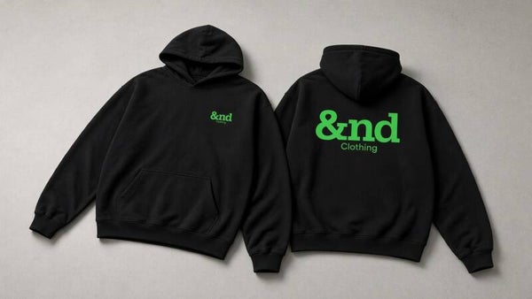 &nd Clothing Unisex Hoodie Green