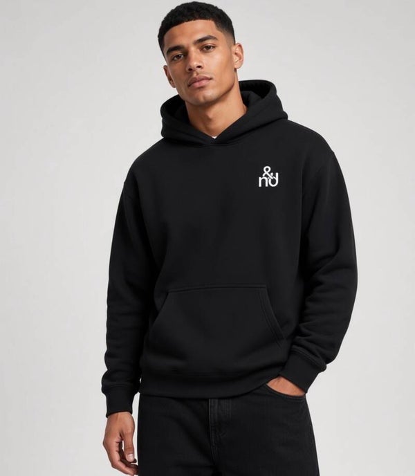 &nd oversized fleeced hoodie