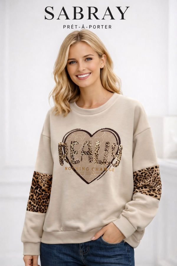 Sweat léopard