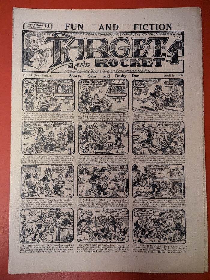 Target & Rocket #23 / Target & Rocket | British Comics Free Gifts
