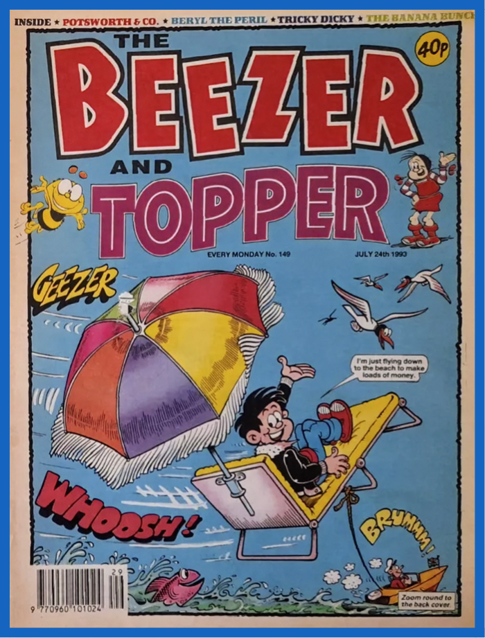 The Beezer & Topper #149 - (24th July 1993) / The Beezer and Topper ...