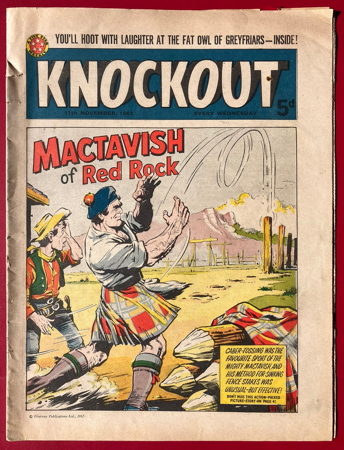Knockout Rid Comics Knockout (17th Nov 1962) / Knockout Comic - YEAR - 1962 / Knockout ...