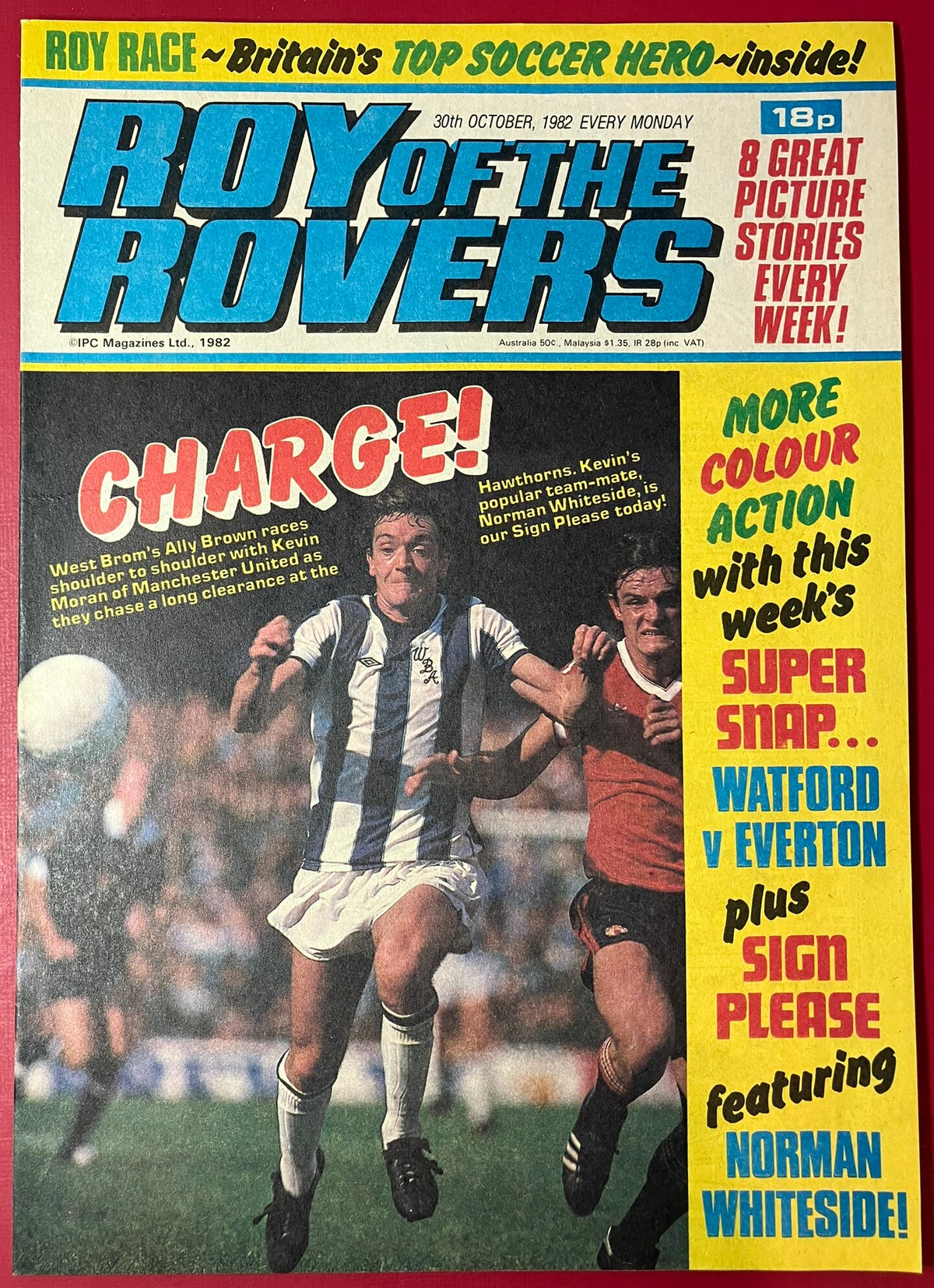 Roy Rovers Roy of the Rovers - (30th Oct 1982) / Roy of the Rovers - Year - 1982 ...