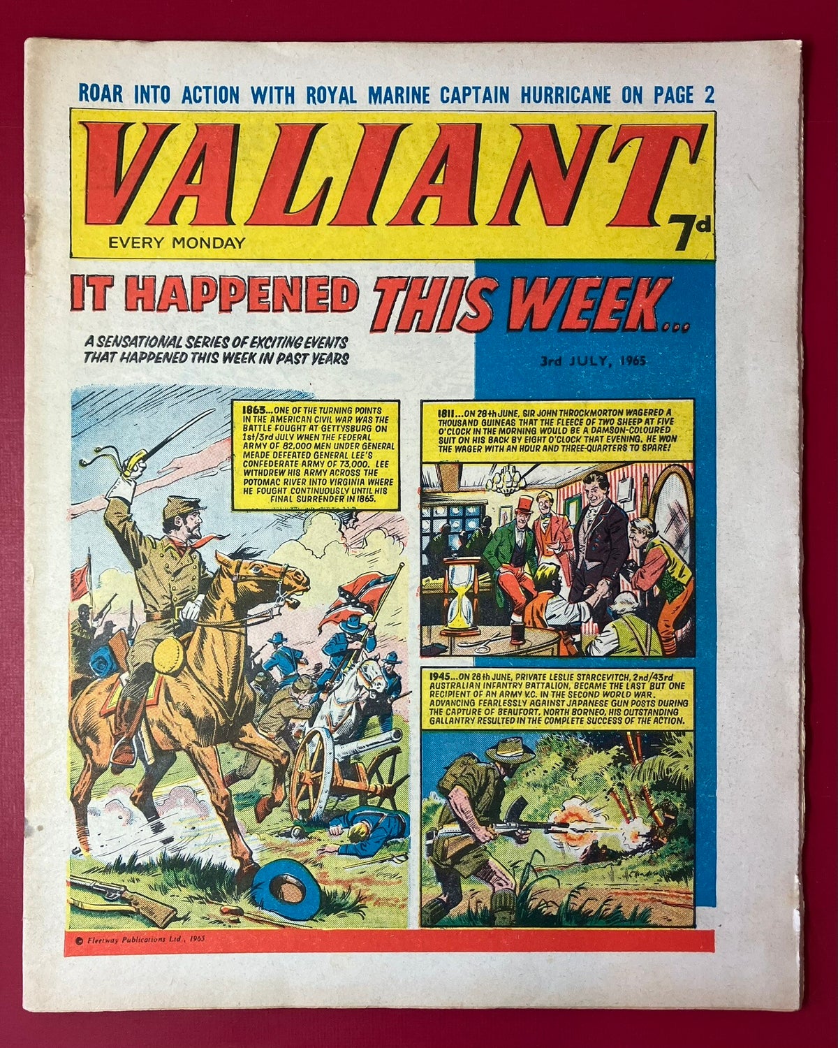 Valiant - (3rd July 1965) / Valiant - YEAR - 1965 / Valiant | British ...