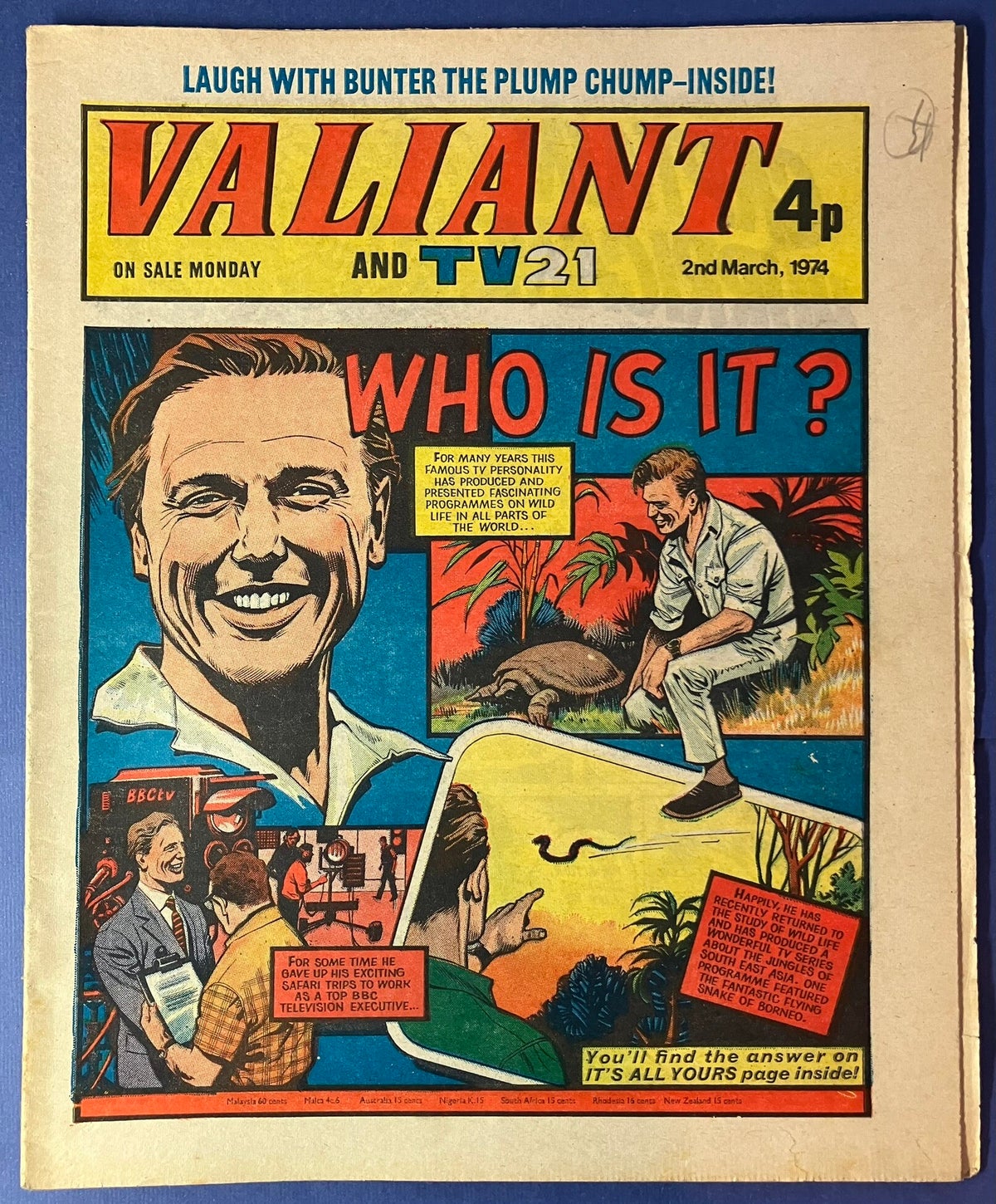 Valiant and TV21 - (2nd Mar 1974) / Valiant - YEAR - 1974 / Valiant ...