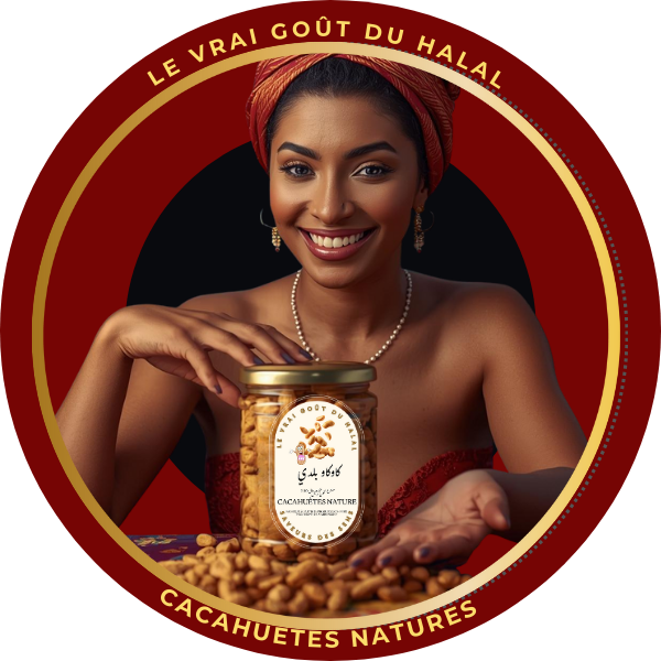 cacahuètes à la fleur de sel - peanuts with fleur de sel فول سوداني مع ملح فلور دي سيل