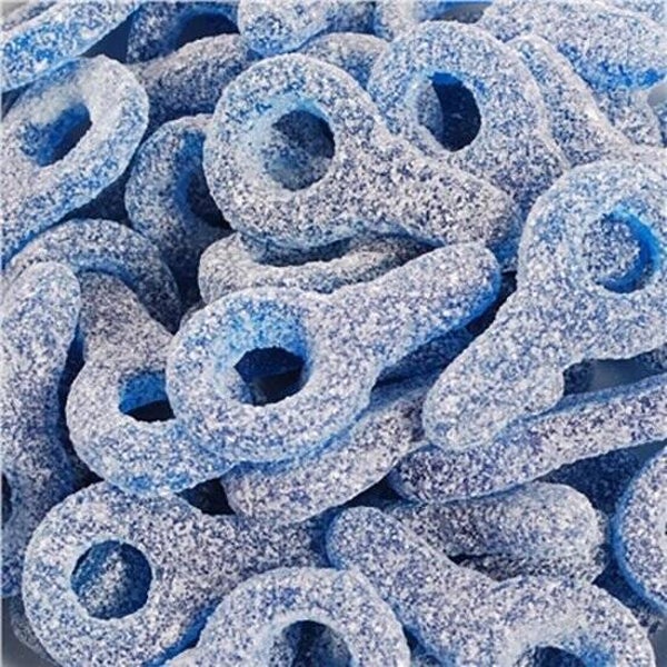 Blauwe sleutels
