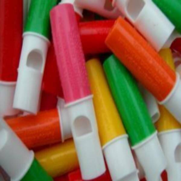 Dextrose snoepfluitjes