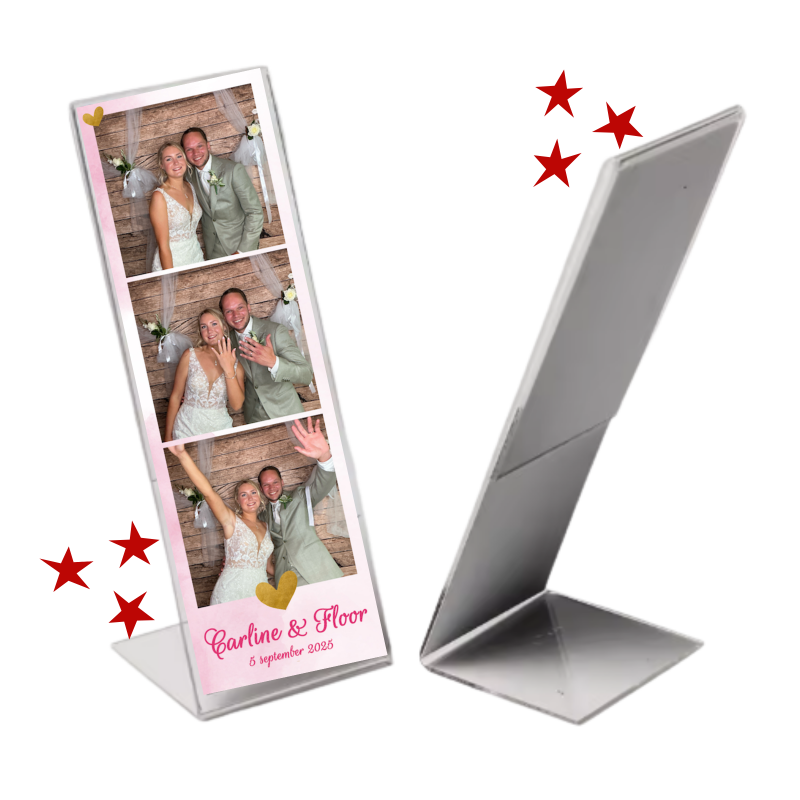 Set 50 stuks | Photobooth Fotostrip Fotolijstje / Fotoframe