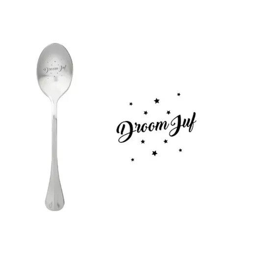 One Message Spoon - Droom Juf !
