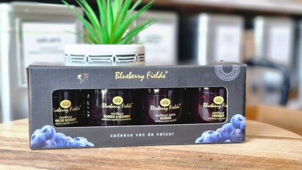Confituur set van 4 potjes