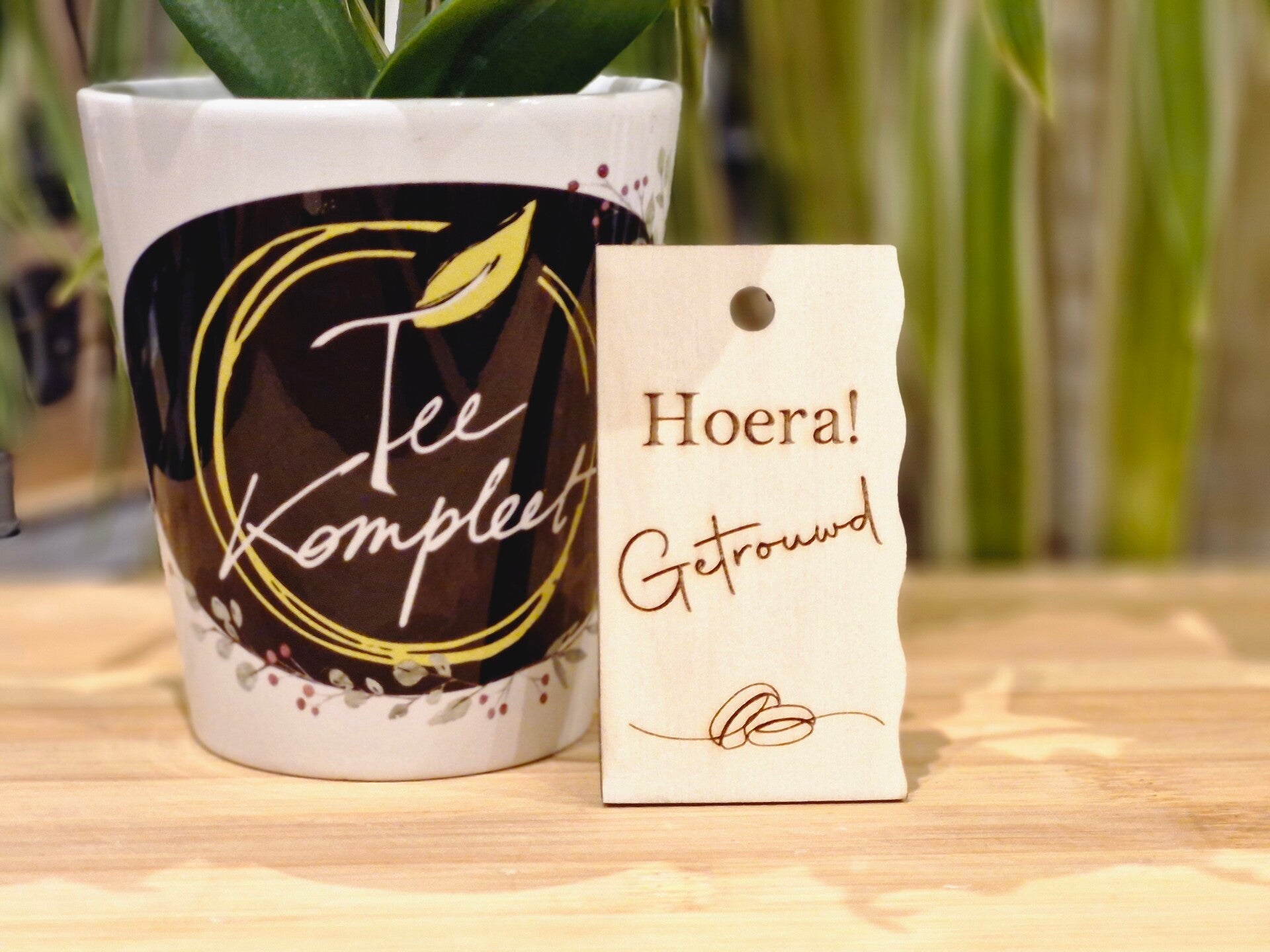 Geschenkkaartje - Hoera Getrouwd!