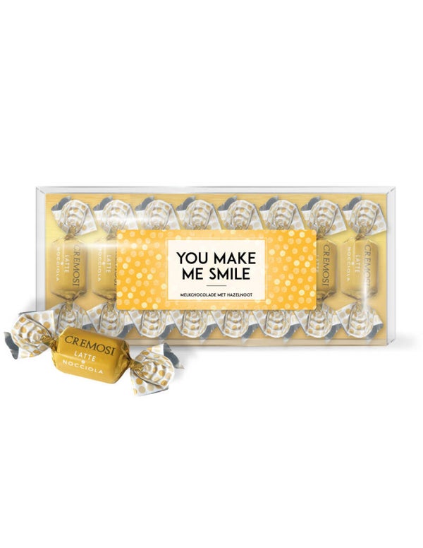 Chocolade 'You make me Smile'