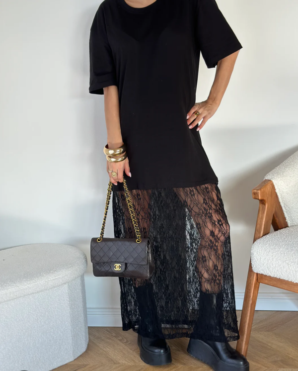 Robe dentelle