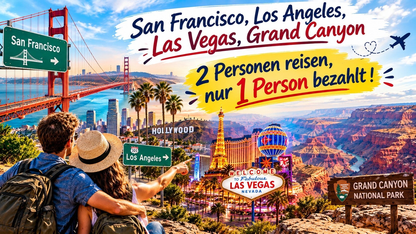 USA 2=1 Reisen journaway | www.atlantisreisen.com