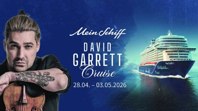 David Garett Mein Schiff TUI Cruises  | www.top65.de