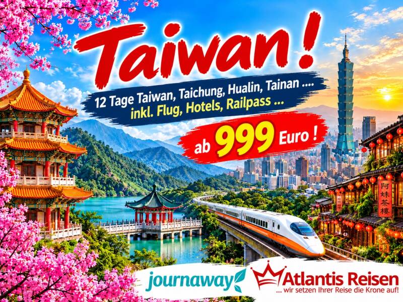 journaway Taiwan | www.atlantisreisen.com