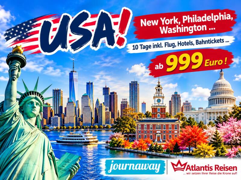 journaway USA  | www.atlantisreisen.com