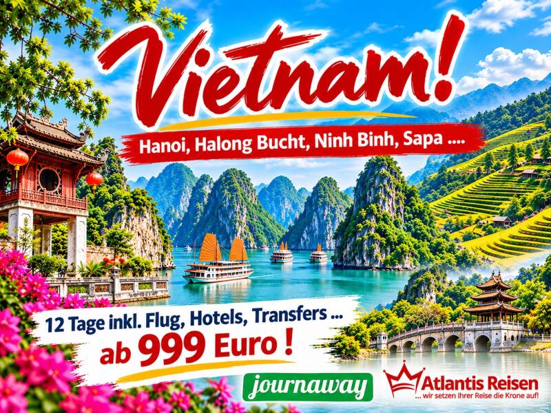 journaway Vietnam | www.atlantisreisen.com