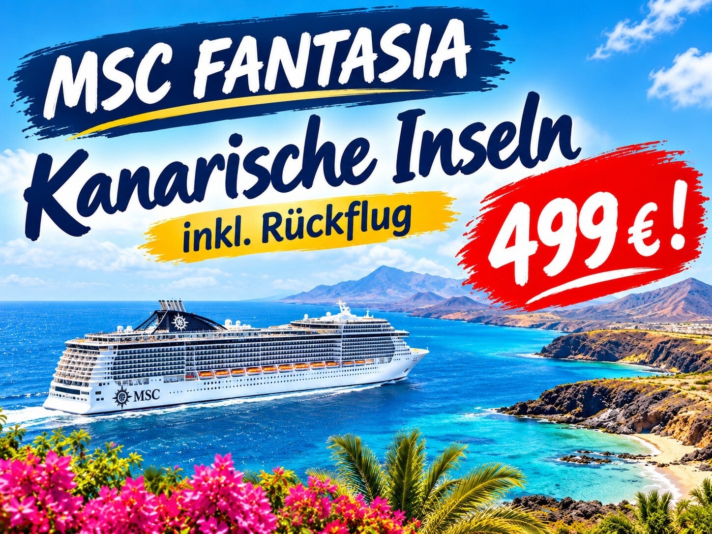 MSC Sonderangebote | www.atlantisreisen.com