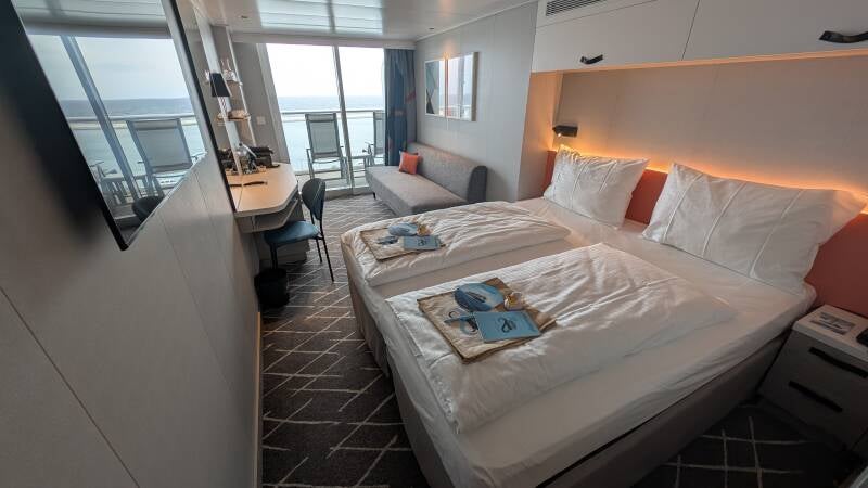 Balkonkabinen Mein Schiff Relax  | www.top65.de