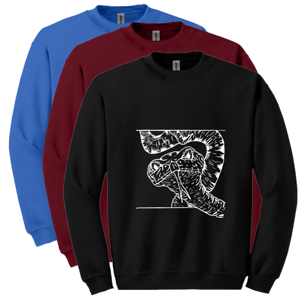Sweatshirt comfortabel bedrukking slang