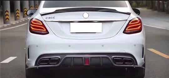 Diffuser voor C-klasse W205 *UNIEK*