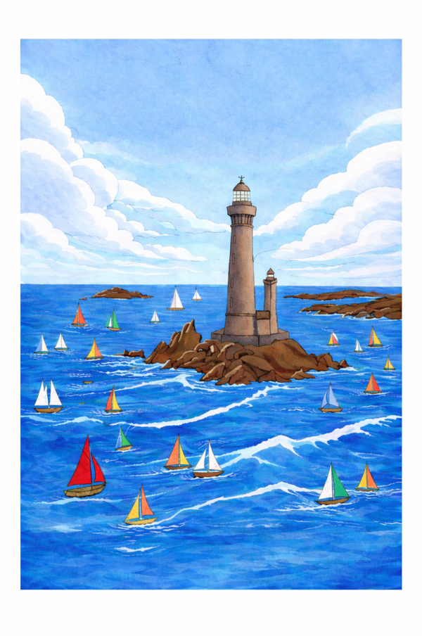 Affiche Ile Vierge - Aber Wrac'h